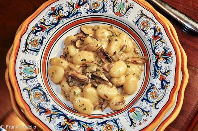 Gnocchi ai funghi