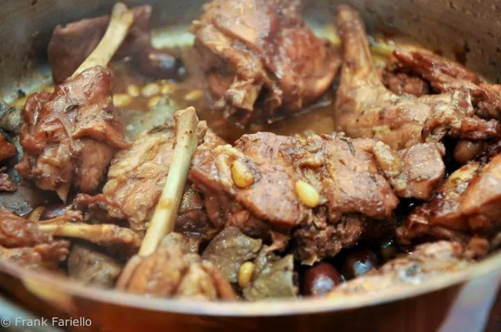 Ligurian Braised Rabbit