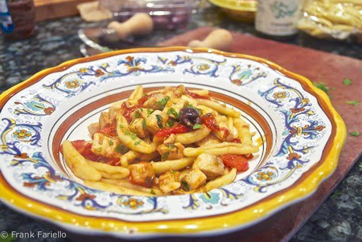 Pasta with Swordfish