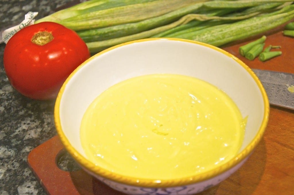 Homemade Mayonnaise, the Italian Way