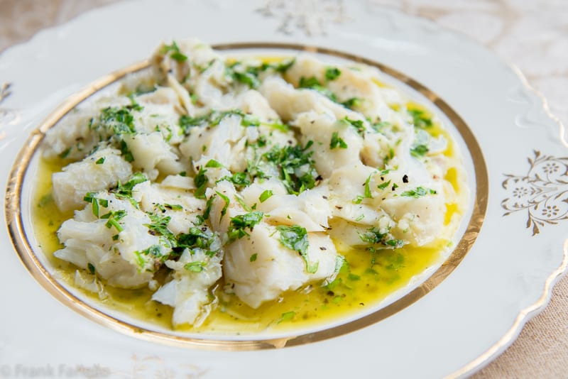 Baccalà lesso