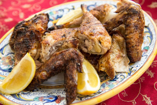Pollo al mattone (Chicken under a Brick)