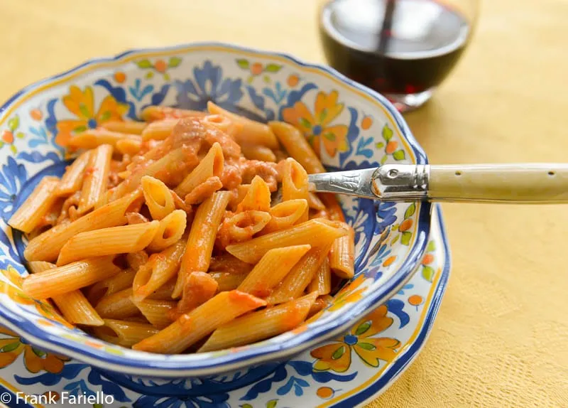 Maccheroncini al fumè (Smoky Macaroni)