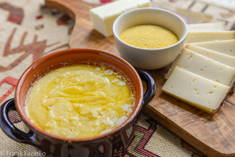 Polenta concia