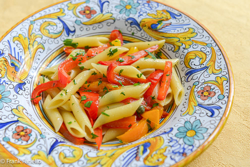 Pasta ai peperoni (Pasta with Bell Peppers)