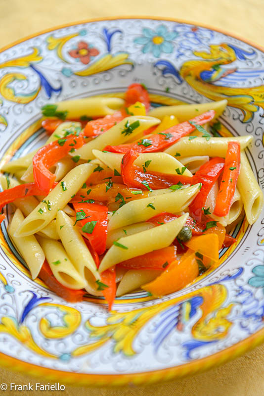 Pasta ai peperoni (Pasta with Bell Peppers)