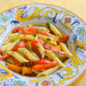 Pasta ai peperoni (Pasta with Bell Peppers)