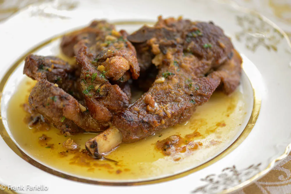 Abbacchio alla romana (Roman Style Roast Lamb)