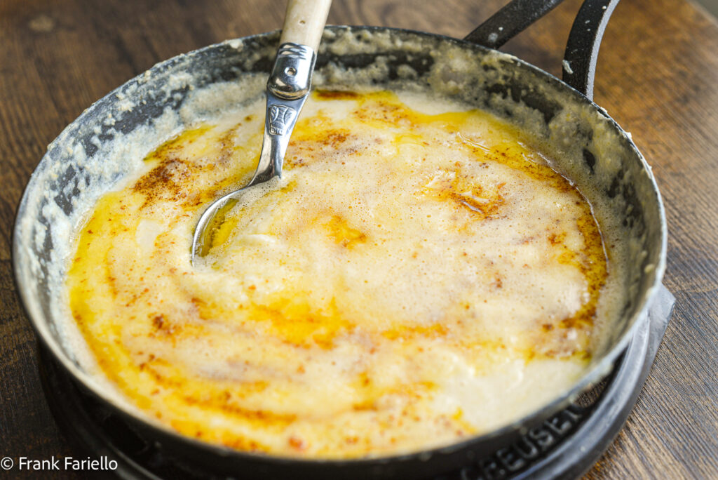 La mosa (Polenta Porridge)