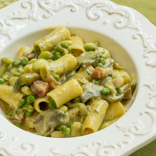 Carbonara alla vignarola