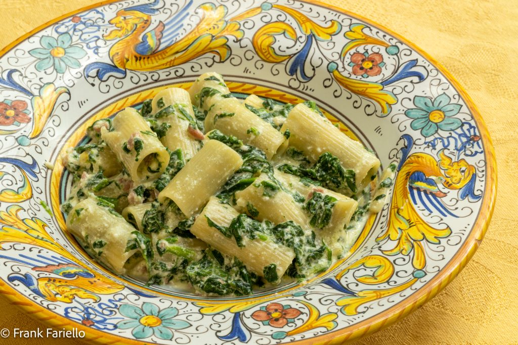 Marcella Hazan's Pasta ricotta e spinaci