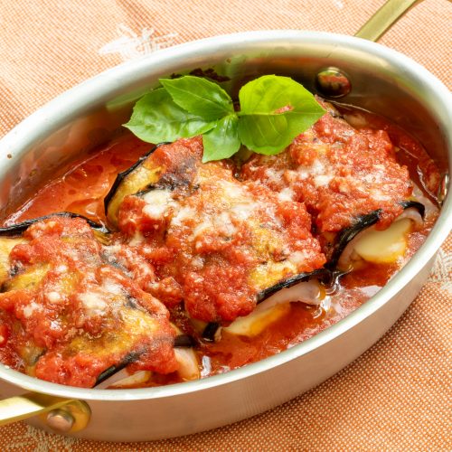 Involtini di melanzane (Eggplant Rolls)
