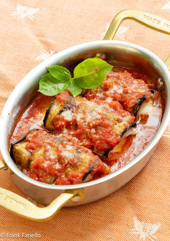Involtini di melanzane (Eggplant Rolls)