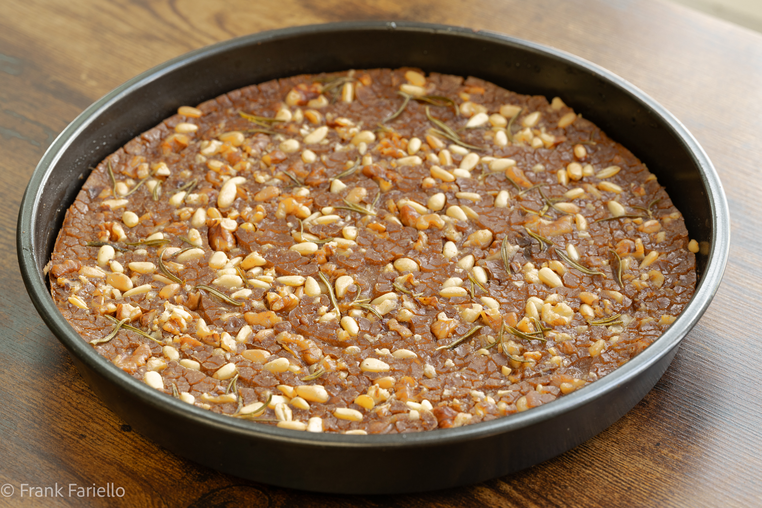 Castagnaccio (Italian Chestnut Cake)