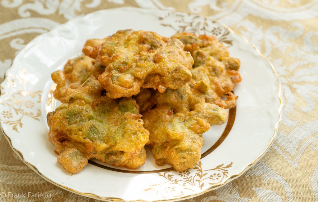 Frittelle di asparagi (Asparagus Fritters)