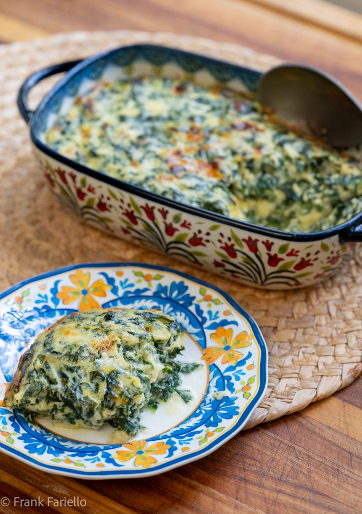 Sformato di spinaci (Spinach Flan)