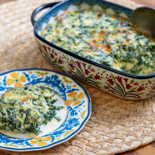 Sformato di spinaci (Spinach Flan)